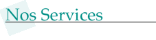 Nos services